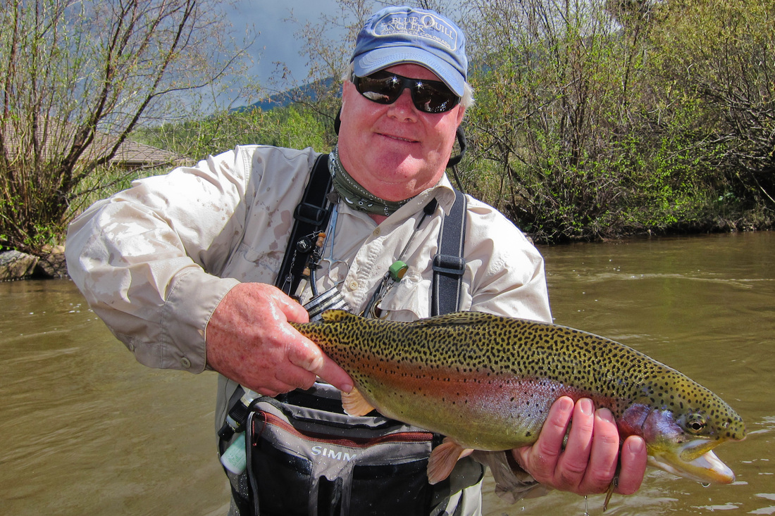 Boxwood Gulch Fishing Excellent Despite Run-Off - Pat Dorsey Fly Fishing